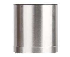 Smartwares 10.022.70 Lampada a LED Solare da Parete-Sensore Giorno/Notte, Argento, taglia unica