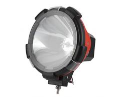 Faro LED per Auto, 12V 200W 9in Faro Xenon HID Faretti ABS Universali per MTB SUV Automotive Fuoristrada IP67 Impermeabile