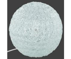 Trio Leuchten Trio 507800100 Lampada da Tavolo, 25 cm, in Acrilico Trasparente 40 W