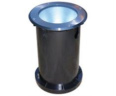 FARETTO DA INCASSO A TERRA LAMPADA 50 W ILLUMINAZIONE GIARDINO VIALE PISCINA
