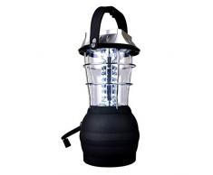 Bottam Lanterna solare 5 modalita Manovella Dynamo 36 LED Ricaricabile Lanterna da campeggio Lanterna di emergenza,Attrezzatura da campeggio per lescursionismo Emergenza Uragani
