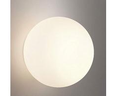 LGDEERCO Applique da Parete Moderne Lampada da soffitto Circolare in Vetro Lampada da Parete a Sfera in Vetro per Ristorante Soggiorno Comodino Scale Portico Balcone Camera da Letto Corridoio