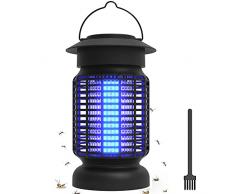 Insetticida elettrico, 2023, aggiornato, 18 W, 4200 V, lampada elettrica per zanzare, con luce UV, senza sostanze chimiche tossiche, riduce efficacemente gli insetti volanti per cucina e giardino