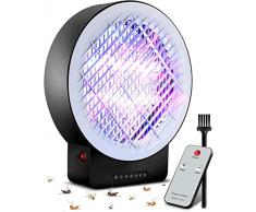 ECOZINK Lampada per uccidere zanzare, con timer e telecomando, uccidere insetti elettronici, 80 m², lampada Trappola per zanzare per interni e giardino