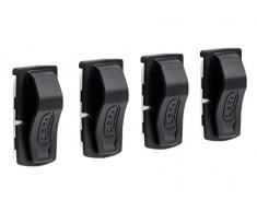 PETZL - Climps per lampada UNI ADAPT - Unisex, Nero, Taglia Unica