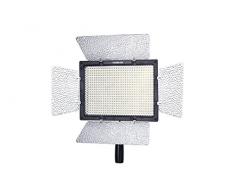 Yongnuo YN600L-Lampada a LED per illuminazione fotografica, 4680 lm 5500 K), colore: nero