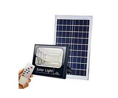 Faro LED 300W con pannello solare luce Indicatore di carica fredda faretto led casa giardino T-300