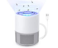 Insetticida elettrica, USB, trappola per mosche, zanzare, lampada per zanzare, lampada per zanzare, lampada con luce, trappola per mosche della frutta, per cucina, interni ed esterni