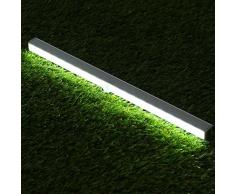 Elfeland Luci LED Armadio con Cornice a Baionetta, USB Wireless PIR Lampada, Luci con Sensore di Movimento, Alta Sensibilità, Tre Modi di Commutazione, Buona Qualità Risparmio Energetico e Protezione