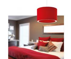 Firstlight, Paralume Emily per lampade a sospensione, Rosso (Red Shade)