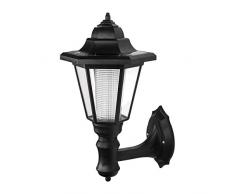 ONEVER Luci Solari Esterno luce solare led esterno lampada solare da esterno lampioni solari a led da esterno lampade da giardino lampade solari per recinto da giardino [Classe energetica A+++]