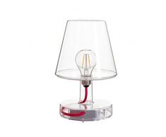 Lampada Fatboy® Transloetje Trasparente | Lampada da Tavolo, Lampada da Lettura, Lampada da Comodino | Senza Fili | Ricaricabile con Mini-USB