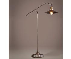 Lampade da terra Lampada da terra LOFT vintage in ferro battuto soggiorno studio lampada da terra creativo stile industriale nostalgico camera da letto lungo braccio di pesca lampada da terra dimensioni: 27 * 163 cm lampade a piantana