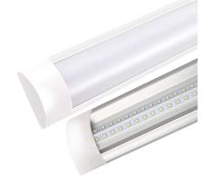 LineteckLED® P25-48F Plafoniera Led Ultrasottile 150cm 60W Luce Fredda (6400K) 4800 Lumen