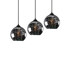 Moderno K9 Lampadario di cristallo Lampada a Sospensione Lampada da tavolo da pranzo Vetro retrò Globo Paralume Design Lampadari Interior Decorativo Plafoniera Soffitto Illuminazione Dining Bar Ø20cm