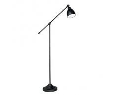 Lampada da terra con 1 luce Ideal Lux modello NEWTON PT1 NICKEL