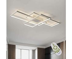 Diossad Plafoniera Led Soffitto Moderna,Dimmerabile Plafoniera Lampada Da Salotto Lampada Da Soffitto Led,Applica A Decorativa Soggiorno Camera Da Letto Cucina E Ufficio