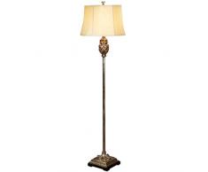 GJIF - Lampada da terra Lampada da terra retrò in resina Lampada da interno lampada da pavimento anticata adatta per soggiorno camera da letto - interruttore a pedale (E27) (colore : Style#1)
