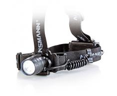 ANSMANN 5819083 Hd5 Headlight Torcia Frontale con Fascetta Torcia Tascabile 5 Led Outdoor Jogging Bici