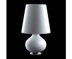 Fontana Arte 1853 - Lampada da tavolo, misura media, 32 x 53 cm (diametro x altezza), in vetro opale