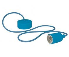 Velleman LAMPH01BL - Lampadario a sospensione in vetro, colore: Blu