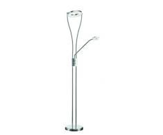Reality Leuchten, Lampada a piantana a LED a due luci, 18 e 4 W