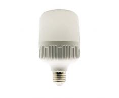 Mengjay Applique Lampadina LED e27 Risparmio Energetico Vite Edison Pack Testa di vetro led A60, lampadina 1 pezzi,Alta luminosità 18W(Equivalente a 180W), Non dimmerabile (26W, Bianco caldo)