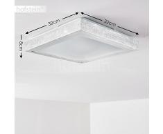 Plafoniere Quadrate Eleganti : Plafoniere quadrate color bianco da acquistare online su livingo