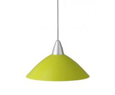 Brilliant 78270/04 - Lampadario a sospensione 100 W, colore: Argento/Verde