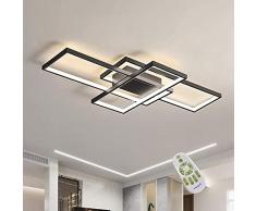 Diossad Plafoniera Led Soffitto Moderna,Dimmerabile Plafoniera Lampada Da Salotto Lampada Da Soffitto Led,Applica A Decorativa Soggiorno Camera Da Letto Cucina E Ufficio