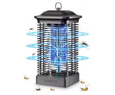 Lampada Antizanzare Elettrica, SGAINUL 18W UV Antizanzare Insetticida 4000V Elettrico Interno/Esterno con Copertura 100 m² per Repellente Insetti con Alloggiamento in Metallo, Silenzioso e Sicuro