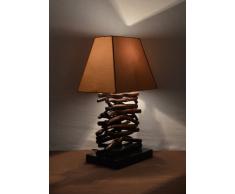 Lampada da tavolo asiatica , Designer Bali luce della decorazione