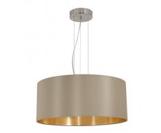 Eglo, Lampada A Sospensione 3 Luci, Oro, glühlampe, metallo