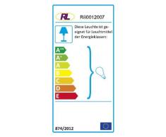 Reality Leuchten Mars Reality R80151007 Gina Faretto, 1xE14, 40 W, 24 cm E14, Nichel Opaco/Bianco