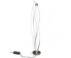 LED lampada da terra lampadario stelo illuminazione camera letto soggiorno corrente design forma spirale dimmerabile 30x140cm 36W bianco caldo