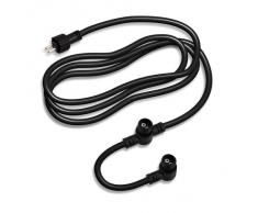 Cavo di distribuzione a due vie per sistemi di collegamento a LED 12V bassa tensione (IP44, Outdoor, per illuminazione da giardino, spina, presa, spina multipla, collegamento doppler, cavo di collegamento)