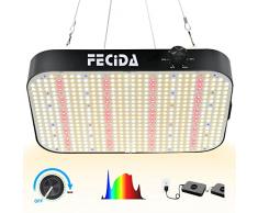 FECiDA Grow Light LED Dimmerabile 1000W, Lampada per Piante da Interno, lampade LED per Piante Spettro Completo, LED Coltivazione Indoor con Funzione Daisy Chain
