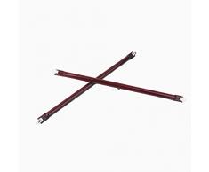 Lampada alogena a infrarossi R7S Lampada riscaldante al quarzo da 1300 W 254 mm, lampadina a infrarossi riscaldante rubino da 220 V, luce lineare alogena push-fit a doppia faccia,1300w,2 pce