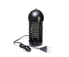 Mini lanterna antizanzare elettrica a lampada UV Sterminatore elettrico ad alta tensione zanzariera insetti volanti a luce ultravioletta, trappola fornetto anti zanzare zanzara a rete LM-2C