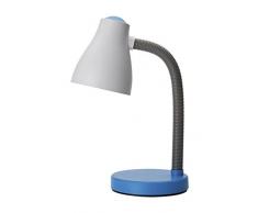 Lampada da tavolo in plastica azzurro Perenz 6036 C