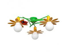 LAMPADA LAMPADARIO CAMERETTA BAMBINI COCCINELLA 3 4521