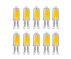 LED G9 E14 3w lampada della lampadina AC/DC Dimming 12V 220V COB SMD per luci di illuminazione a LED sostituire Faretto alogeno Lampadario