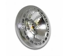 Faretto Spot LED Ar111 15W, 12V 40° Luce Bianco Freddo 6000K