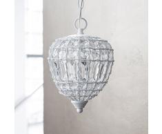 Hanging cristalli bianchi lampada AMADEUS con lampadario pendente a goccia luce
