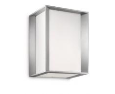 Philips 171838716 Ecomoods - Lampada da parete a risparmio energetico, a luce bianca calda, lampadine da 14 W incluse, 20.2 x 15.2 x 13.2 cm