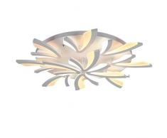 Moderno LED Soffitto luci soggiorno camera da letto balcone Corridoio lampada da parete Lampadario in ferro , 12 head 110w