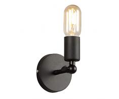 E27 Vintage Industriale Dellannata Regolabile Finito in ottone Testa Ombra Retro Applique da Parete Lampadario a Sospensione Sconce Lampada da Parete