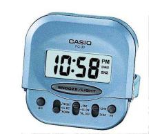 Casio - PQ-30-2EF -Sveglia digitale al quarzo con ripetizione allarme ed illuminazione LED