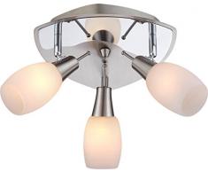Globo - Plafoniera Gillian con 3 punti luce