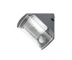 Ranex RA-5000261 Lampada a LED Solare da Parete Sensore Movimento Giorno/Notte per Esterni, Grigio